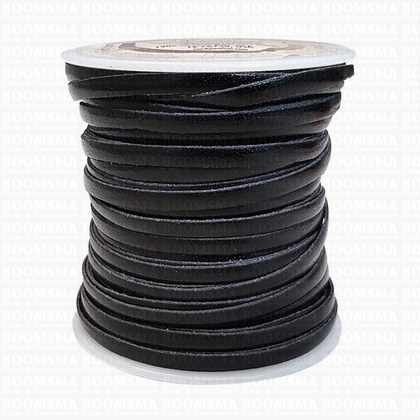 Craftsman Lace vlechtband zwart 3 mm breed 22,9 meter op de rol - afb. 1