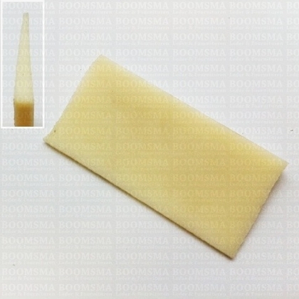 Crepe (natuurrubber) 5 cm × 9 cm × 1 cm (b × l × h), crepe spie (dikte 0 tot 1 cm)  - afb. 2
