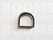 D-ring luxe voor tas zilver 20 mm, draaddikte rechte stuk 3,5 mm, bolle kant Ø 5 mm - afb. 2