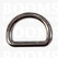 D-ring luxe voor tas zilver 30 mm, draaddikte 6 mm - afb. 1