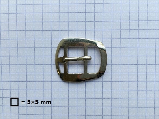 Diverse gespen zilver tasgesp 16 mm (10 st.) - afb. 2