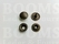 Drukknoop: Drukknoop baby dots lichtbrons kop Ø 12,5 mm (per 100) - afb. 2