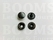 Drukknoop: Drukknoop baby dots donkerbrons/antraciet kop Ø 12,5 mm (per 100) - afb. 2