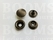 Drukknoop: Drukknoop durabele dots lichtbrons kop Ø 15 mm (per 100) - afb. 2