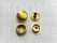 Drukknoop: Drukknoop durabele dots goud kop Ø 15 mm (per 100) - afb. 2