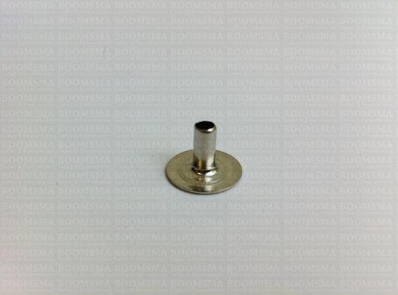 Drukknoop: Drukknoop durabele dots lange stift zilver Alléén deel D met extra lange stift 9 mm (per 100) - afb. 2