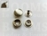 Drukknoop: Drukknoop durabele dots lange stift zilver kap Ø 15 mm XL (stift 7 mm) 100 stuks - afb. 2
