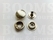 Drukknoop: Drukknoop durabele dots zilver kop Ø 15 mm (per 100) - afb. 2