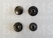Drukknoop: Drukknoop mini portemonnee drukker kap 8,8 mm donkerbrons Ø 8,8 mm  - afb. 2