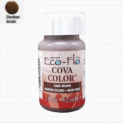 Eco-Flo  Cova colors bruin 62 ml dark brown - afb. 1