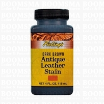 Fiebing Antique leather stain  donkerbruin 118 ml 
