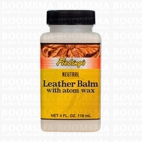 Fiebing leather balm with atom wax kleine fles