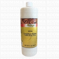 Fiebing leather balm with atom wax GROTE fles