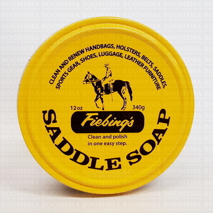 Fiebing Saddle soap of zadelzeep geel 340 gram  - afb. 2