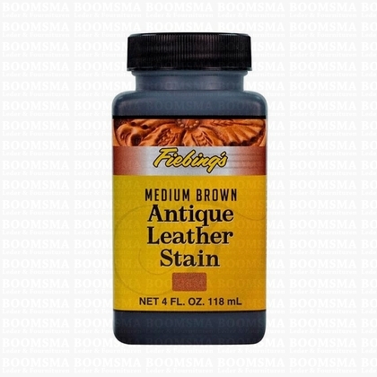 Fiebing Antique leather stain  middelbruin 118 ml  - afb. 1