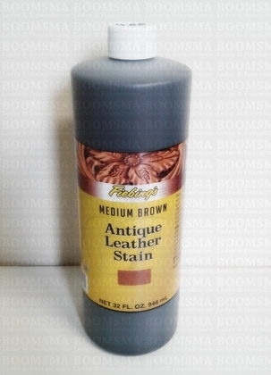 Fiebing Antique leather stain  middelbruin 946 ml  - afb. 1