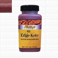 Fiebing Edge kote 118 ml donkerrood Red (geeft een donkerrode kantafwerking)