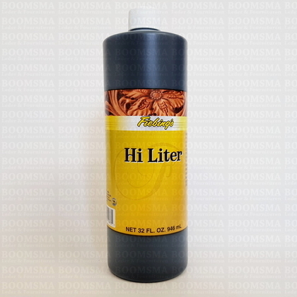 Fiebing Hi-liter bruin grote fles - afb. 1