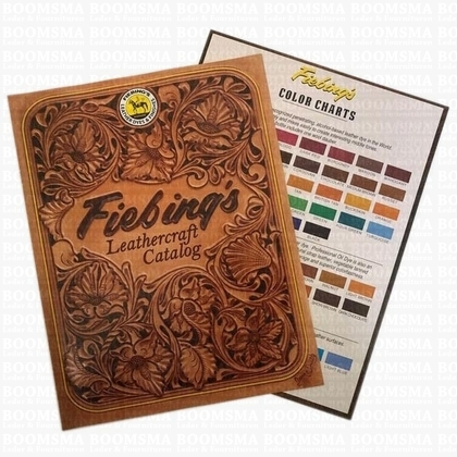 Fiebing Leathercraft catalog + kleurenkaart - afb. 1