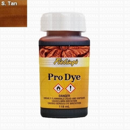 Fiebing Pro Dye kleine fles Saddle tan 118 ml - afb. 1