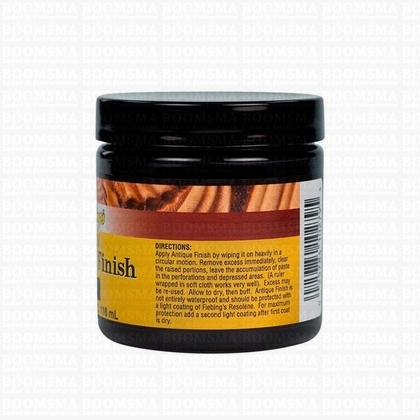 Fiebing Antique Finish klein donkerbruin 118 ml donkerbruin pot - afb. 2