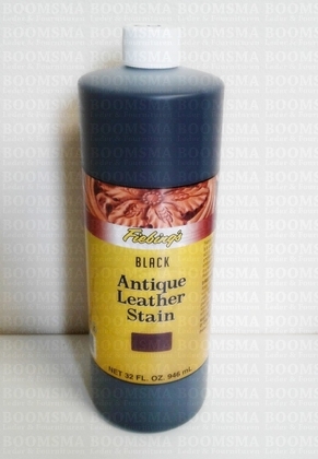 Fiebing Antique leather stain  zwart 946 ml  - afb. 1