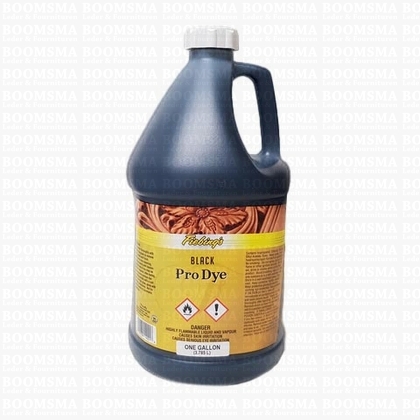 Fiebing Pro (Oil) Dye GALLON kleur: zwart inhoud: 3,78 liter - afb. 1