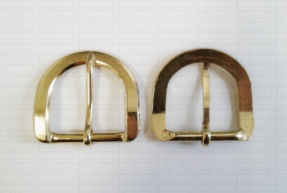 Gesp 35 mm per 5 stuks kleur: goud - afb. 2