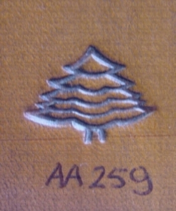 Grote figuurstempels AA259 boom - afb. 1