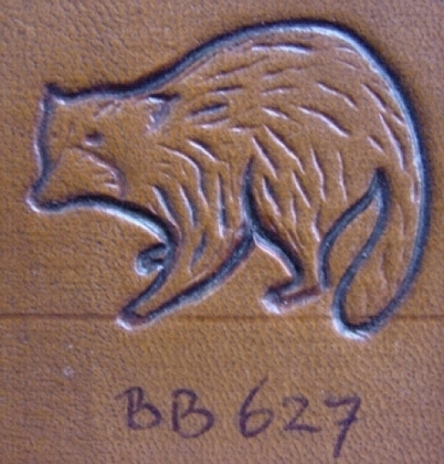 Grote figuurstempels BB627 wasbeer - afb. 1