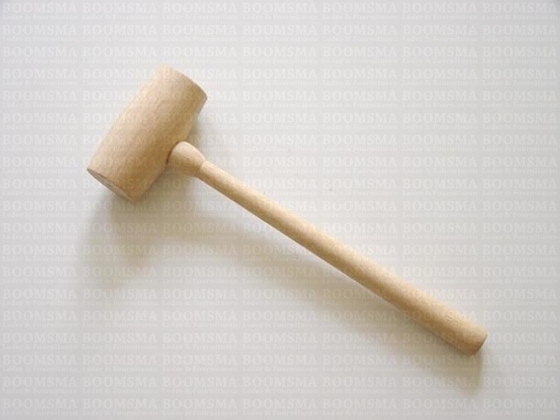 Boekbindhamer hout klein 90 gram  - afb. 2