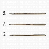Handnaaiapparaatje één losse naald maat 7 (1,9 mm dik) 