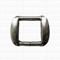 Handvatring 'plat' zilver 24 mm (ronde deel) 