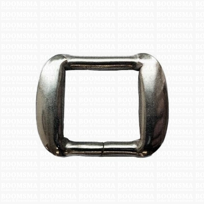 Handvatring 'plat' zilver 24 mm (ronde deel)  - afb. 1