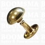 Holnieten: Holniet bol goud Ø 10 mm, stift 7 mm (per 10)