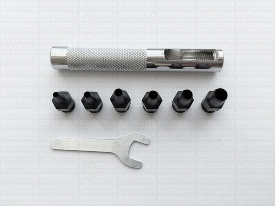 Holpijpenset mini set: 2 - 2,5 - 3 - 3,5 - 4 - 5 mm  - afb. 2