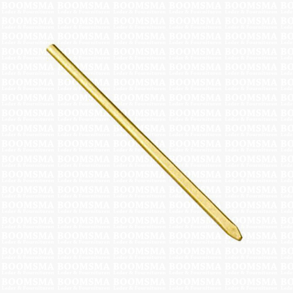 Inrijgnaald Ø 2 mm, lengte 5,5 cm (kort dun) - afb. 1