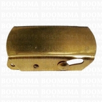 Klemgesp met rol 22 mm  kleur: goud