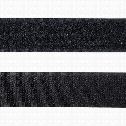 Klittenband zwart - afb. 1