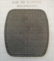 knie en elleboogbeschermers AFGEROND VIERKANT (meerdere kleuren 2 stuks Middel grijs 2 10,5 x 10 cm 