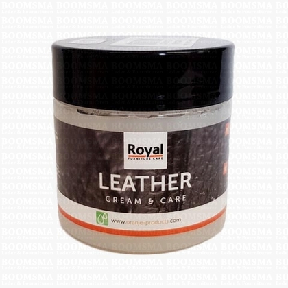 Royal crème (fixx) Leather cream & care 180 ml - afb. 1