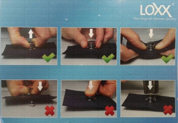 Loxx sluiting lichtbrons 4 delig sleutel niet inbegrepen! - afb. 5