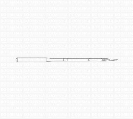 Machine naalden systeem 81 (vrije arm machine) 81R scherpe ronde punt, maat 120 - afb. 3