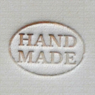 Mini 3D Stempels 'Handmade' 15 x 11 mm - afb. 2