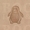 Mini 3D Stempels 'Pinguin' 12 x 14 mm