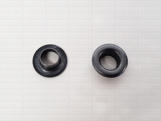 Nestelringen: Nestelring VL30 + tegenring donkerbrons 15 × 7,8 × 6 mm (kraag × gat × hoogte), VL30 + tegenring  - afb. 2