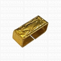 Passant 26 mm per 10 stuks kleur: goud