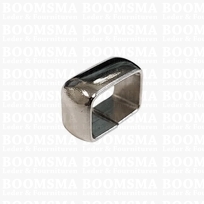 Passanten breed verchroomd zilver 10 mm (per 10 st.)