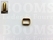 Passanten messing  goud 12 mm (per 10 st.) - afb. 2