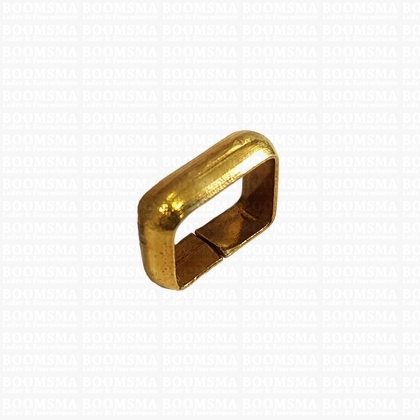 Passanten messing  goud 12 mm (per 10 st.) - afb. 1